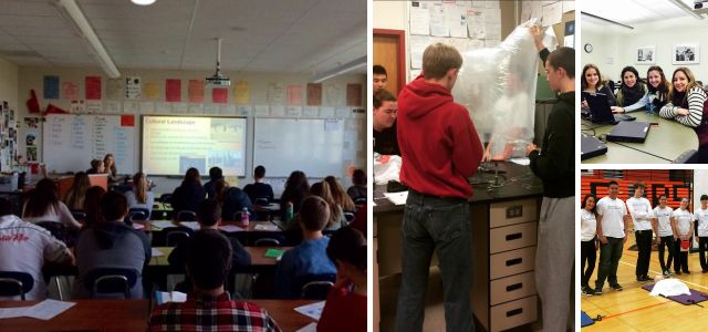 BHS Students at Work